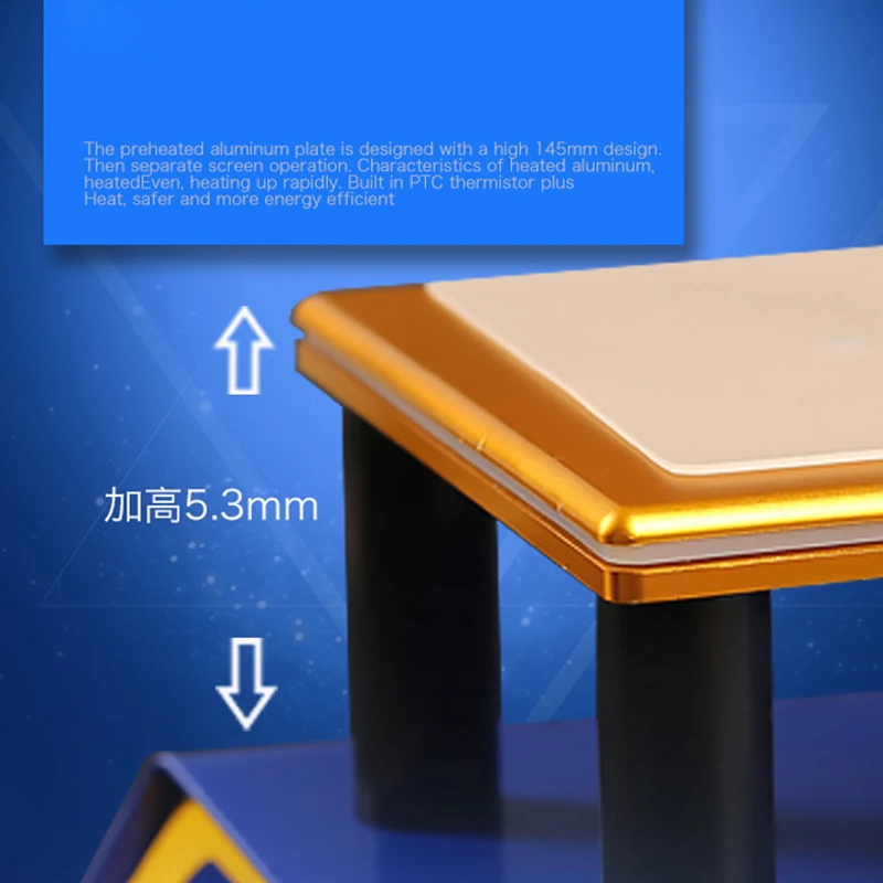 Механик ЖК Сепаратор сенсорный экран стеклянная машина нагревательная пластина