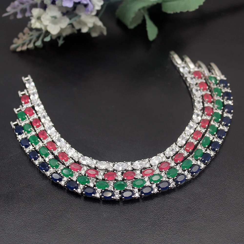 

Hermosa милые ювелирные изделия красивый подарок женские браслеты Браслет 7,75 ''Идеальный Рождественский стиль