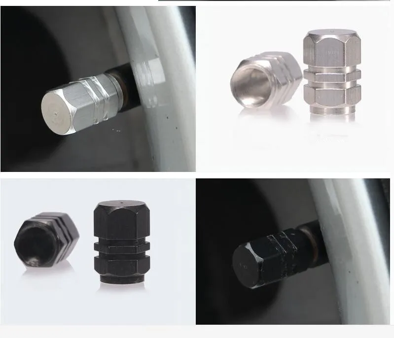 Новинка 4 шт. в упаковке водонепроницаемые алюминиевые автомобильные клапаны для