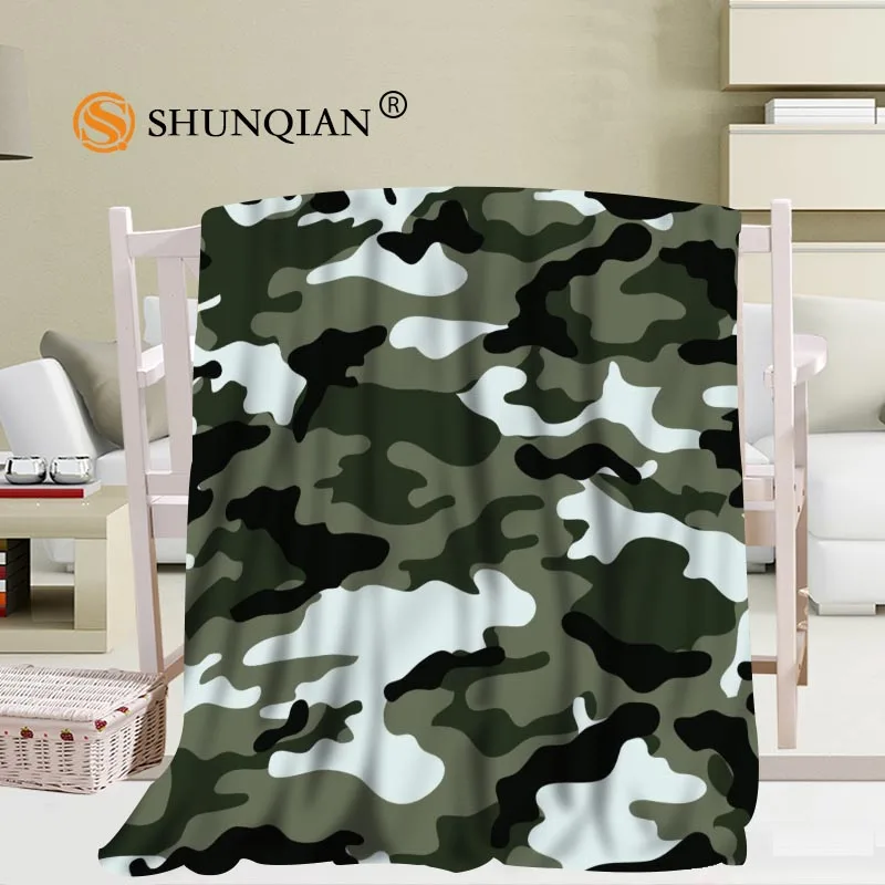 Камуфляжное фланелевое одеяло 56x80 дюймов 50x60 40x50 дюймов|warm blanket|throw blanketbed throw |