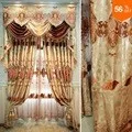Шторы ткань! Серебристо-серый широкий 210 см занавески s ткань Embroid Занавес отель 5 звезд отель спальня занавес оптом материал