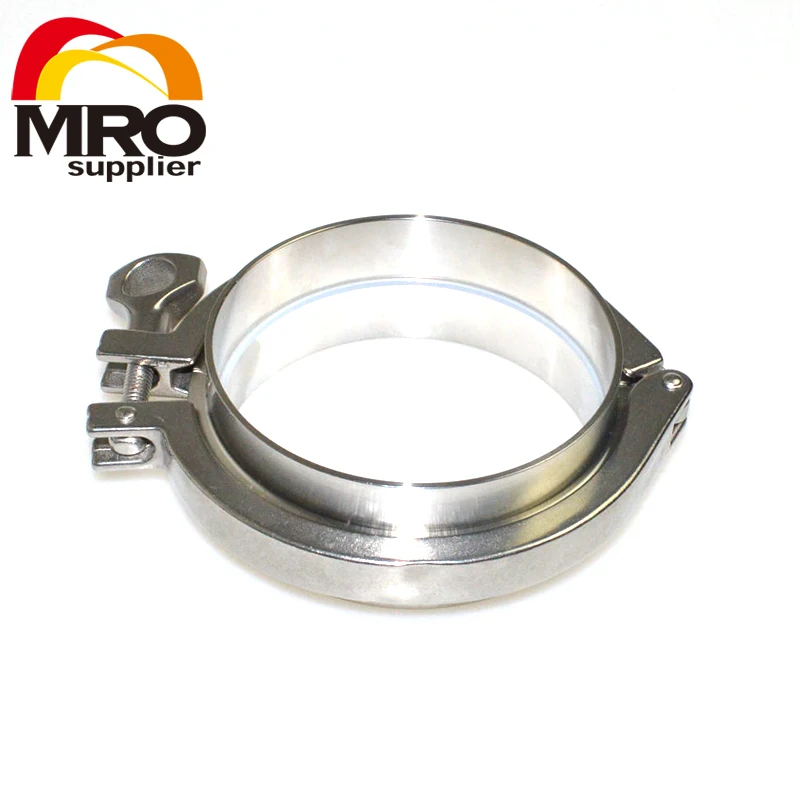 

1 Set 5'' 133MM OD Sanitary Pipe Weld Ferrule + Tri Clamp + Silicone Gasket Stainless Steel SS304 SWT-133