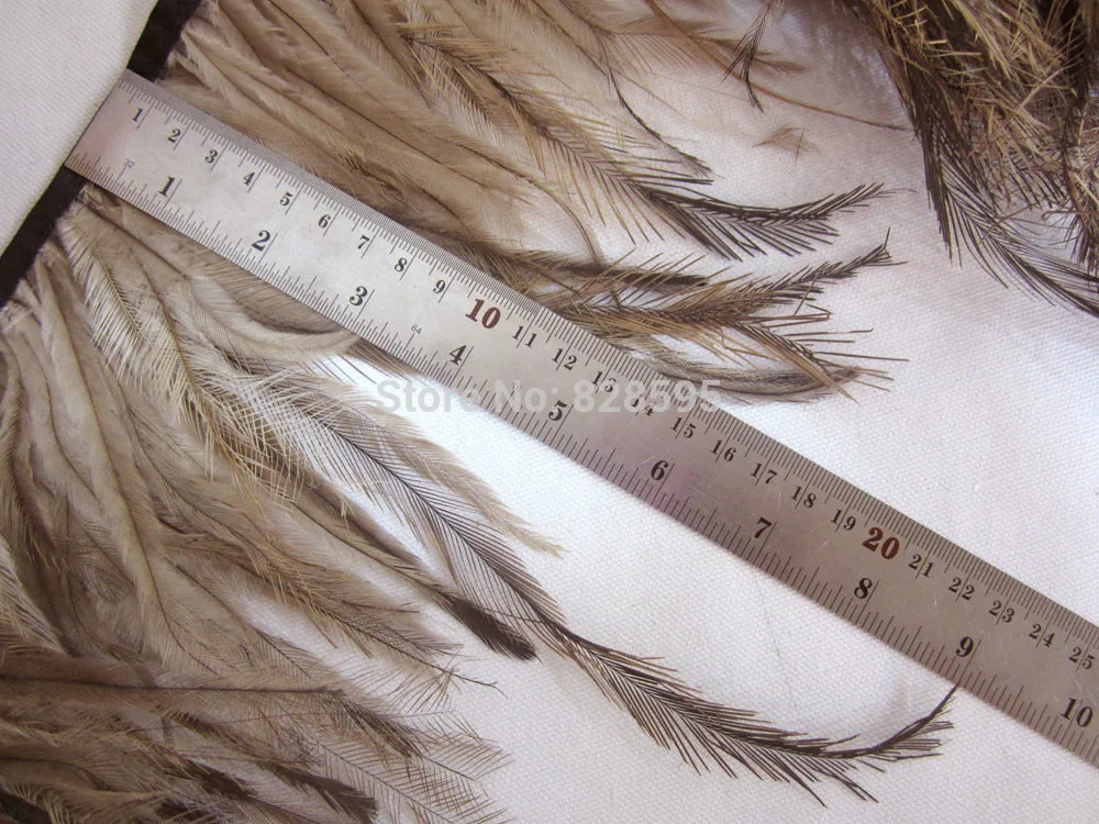 F470 коричнево серые фуксия синие желтые оранжевые зеленые страусиные перья