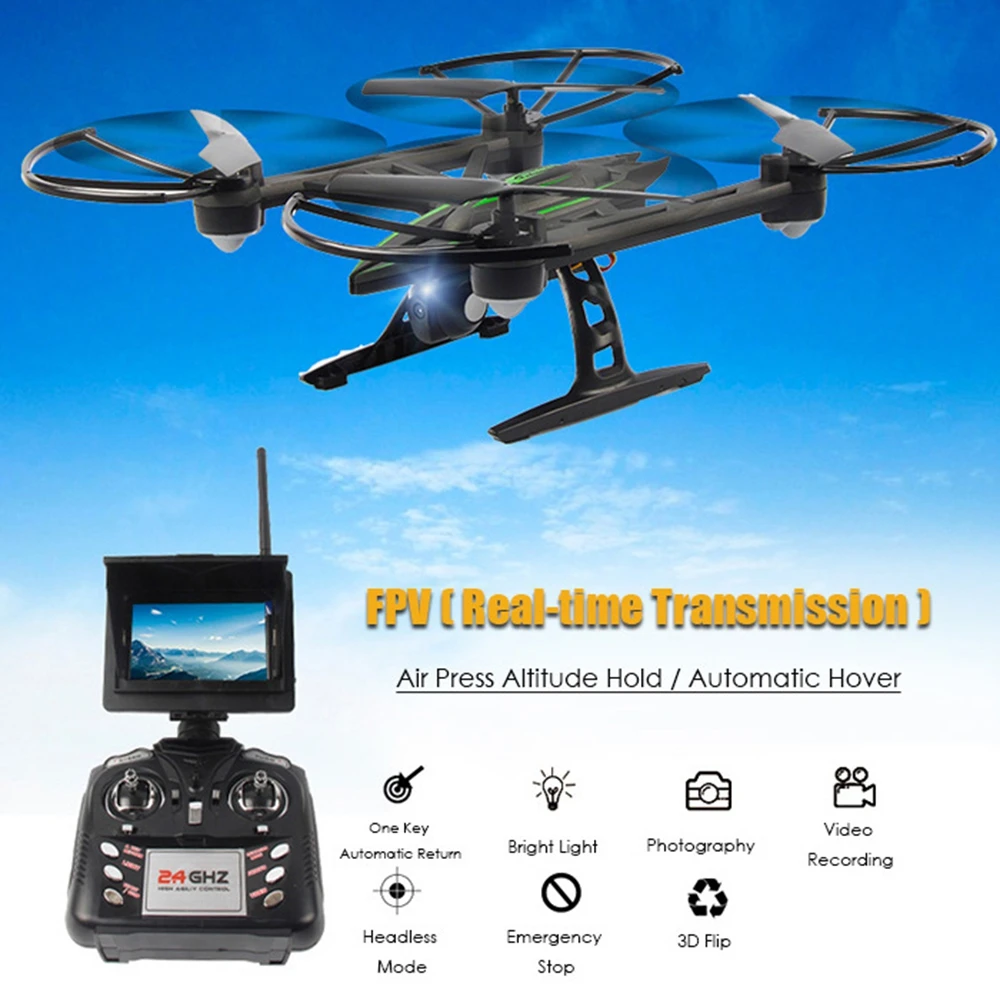 JXD 510 г Мультикоптер Дрон FPV системы с 5.8 Г HD реальное изображение Трансмиссия