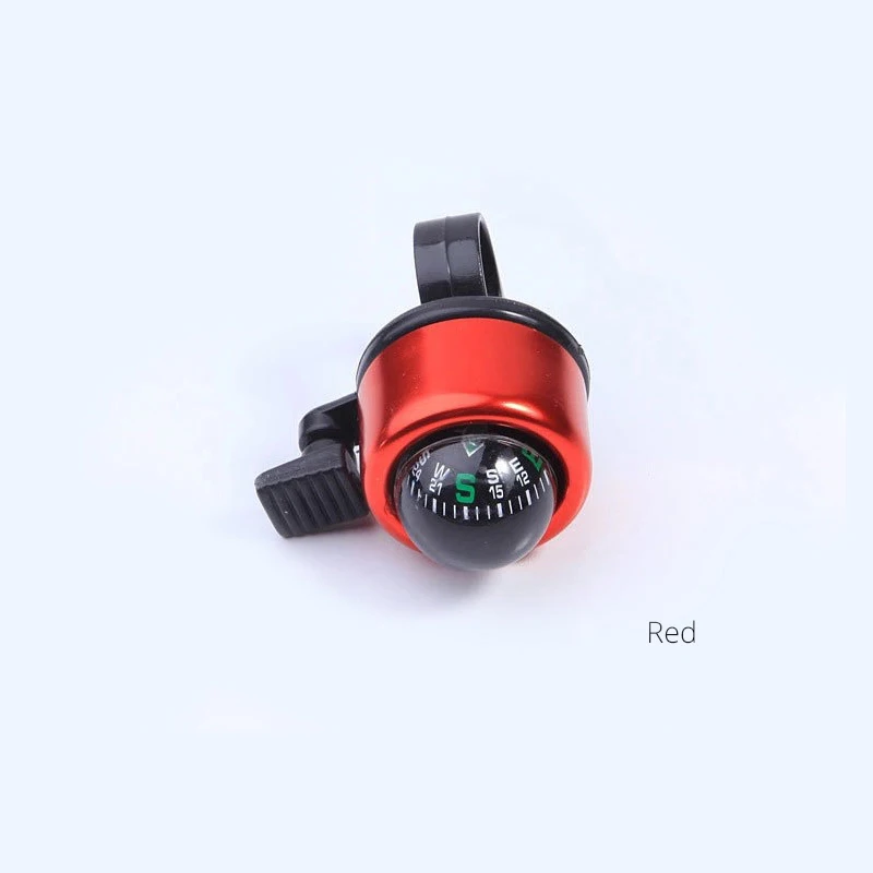 Многоцветные велосипедные колокольчики из алюминиевого сплава с компасом