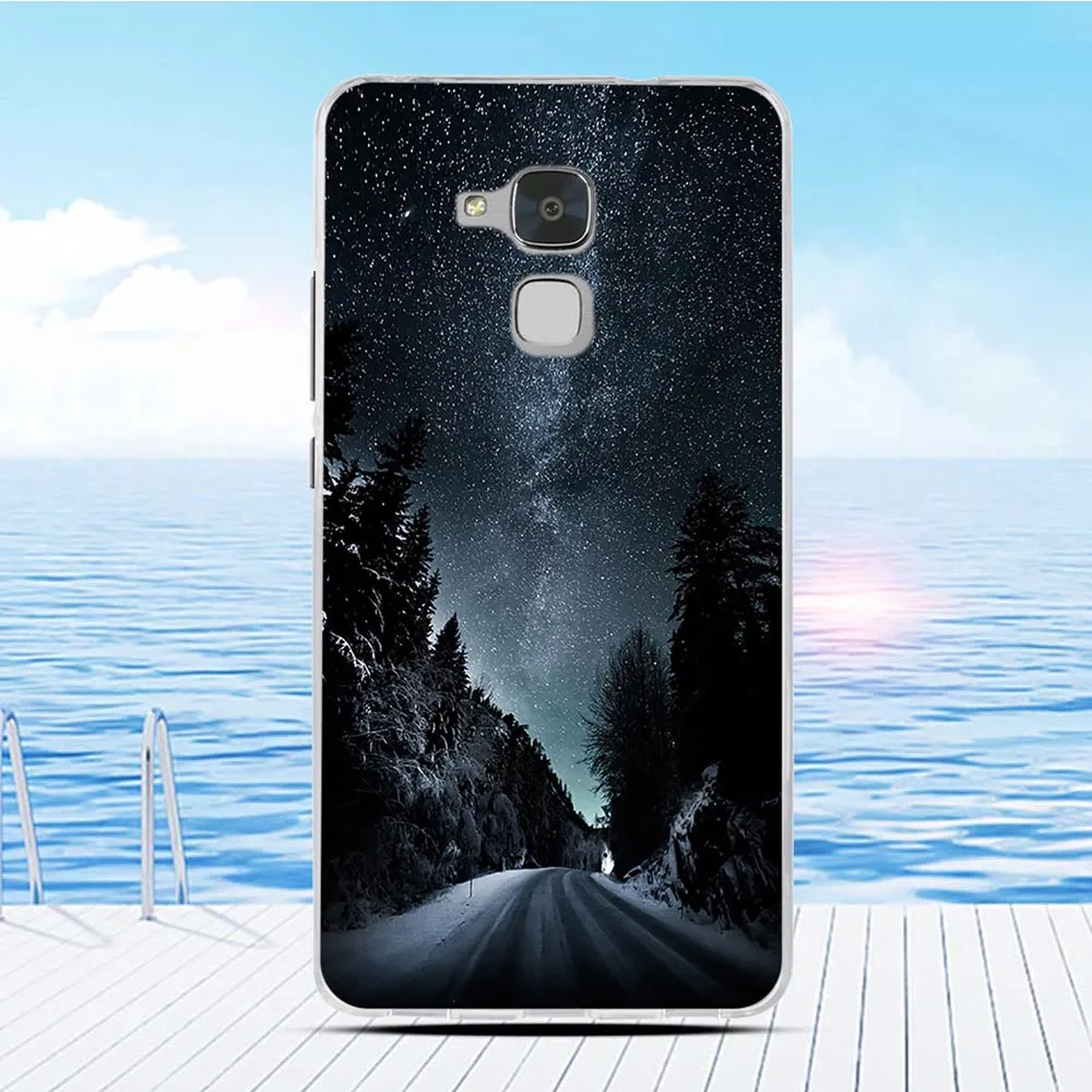 Чехол для Huawei Honor 5c чехол телефона 7 Lite Силиконовая защита бампер 5 2 дюйма тонкий