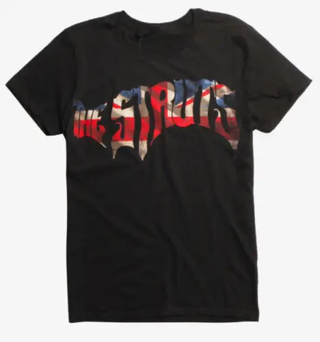Футболка с логотипом The Struts Union Jack новая Подлинная и лицензированная летняя