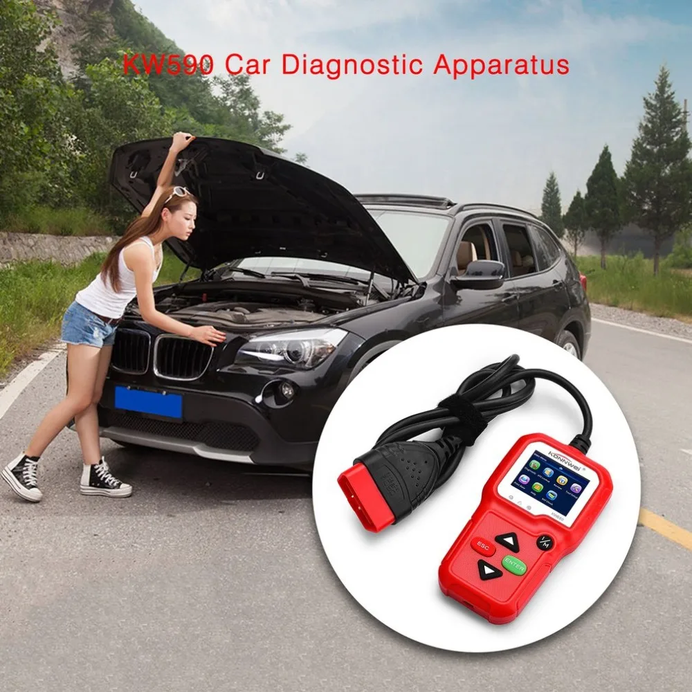 Профессиональный OBD OBD2 сканер Anto автомобильный диагностический сканер считыватель кодов газовый дизельный анализатор автомобильный OEBD сканирующий инструмент