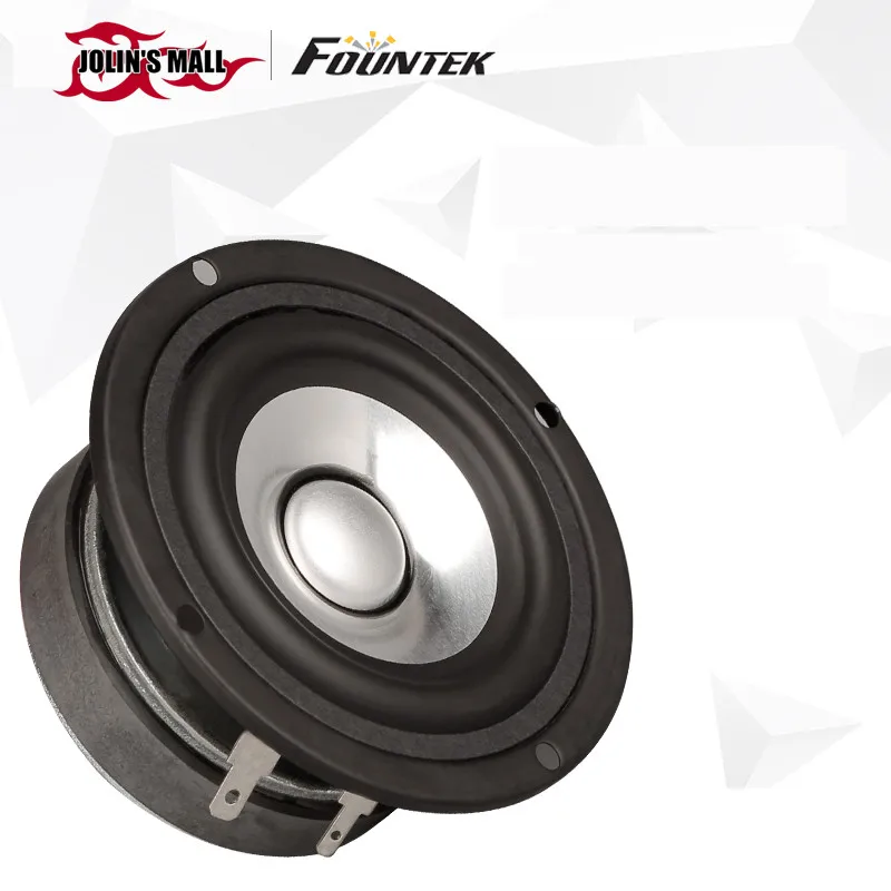 2шт./лот Fountek FE85 3 дюймовый Полнодиапазонный динамик алюминиевый конус 8 Ом 15