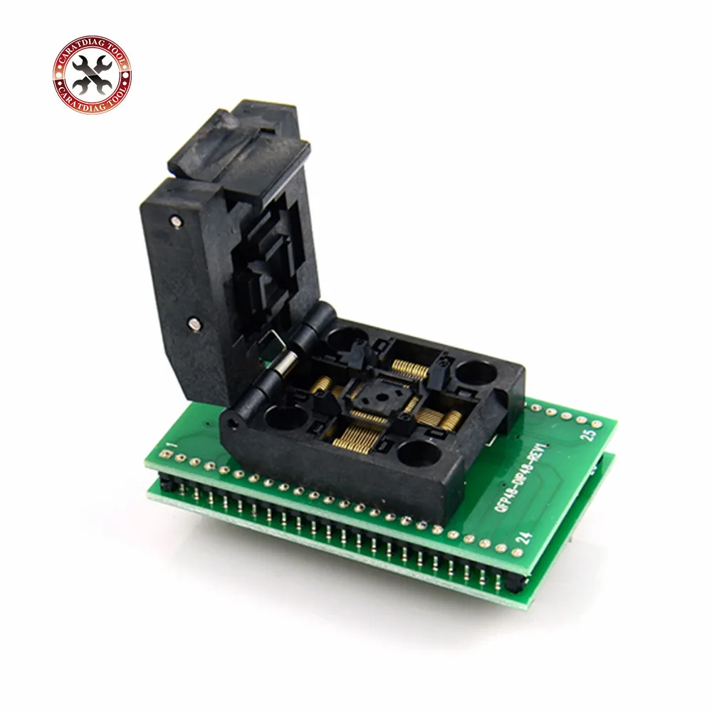 Оригинальный тестовый разъем QFP48 к DIP48 IC 0 5 мм Picth /LQFP48 программируемый адаптер/TQFP48