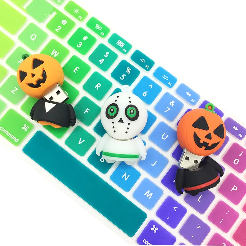 cartoon Alien usb flash drive 32gb pendrive 16GB pen drive 128gb 8GB 4GB usb memory stick 64gb cute fun Christmas/Halloween/Gift