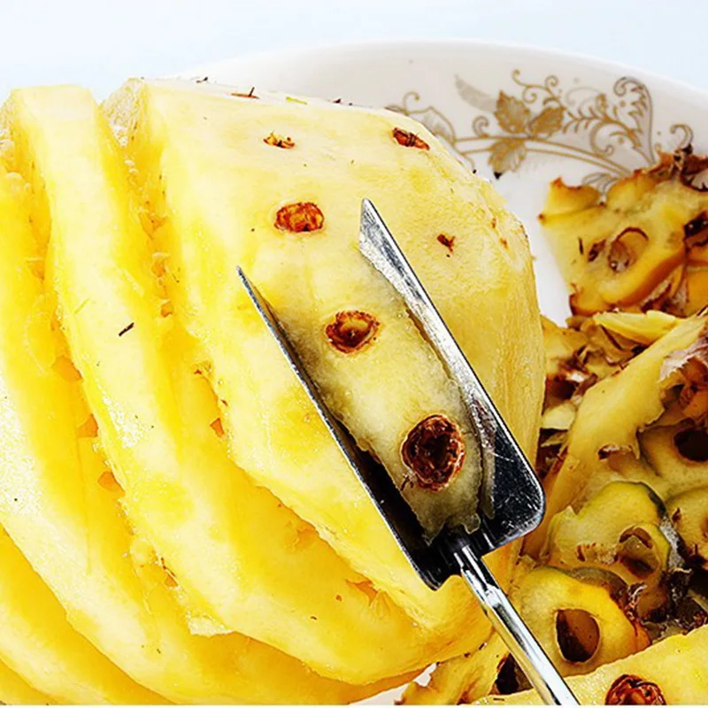 Hoomall Corer Pineapple Slicer Peeler Stainless Steel V Shape Eye Slicers Knife Useful Fruit Tools Cutter Kitchen Tool | Дом и сад