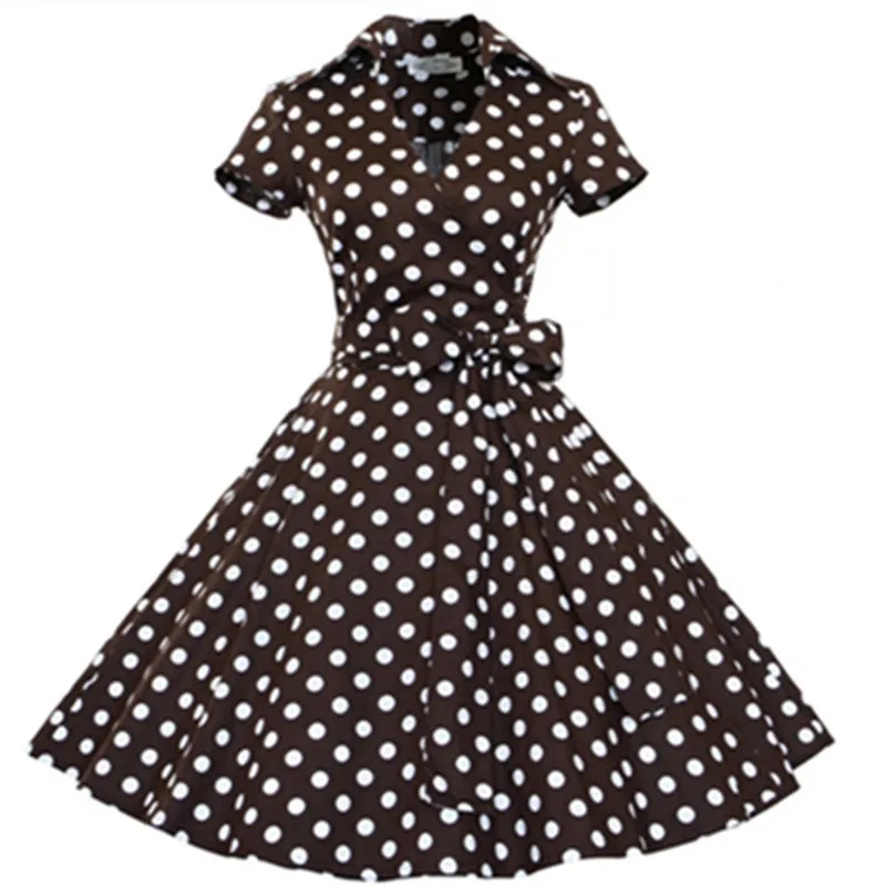 Летнее платье 2016 vintage dressesVintage Большие Качели цветочные платья с коротким рукавом