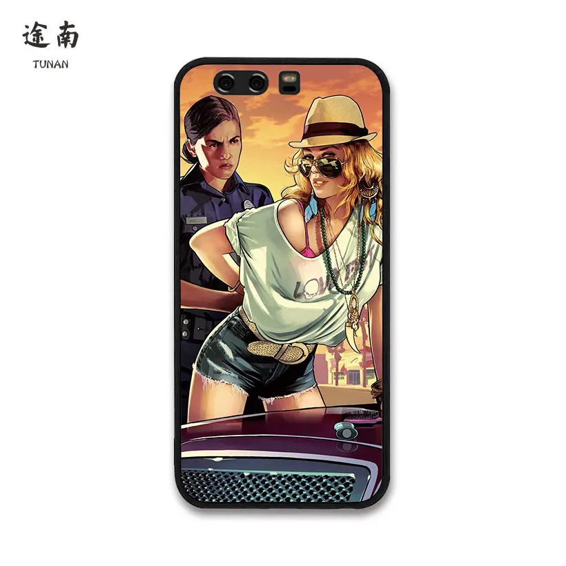 Игра GTA san andreas Бесплатный чехол для HUAWEI P10 Lite P20 nova 2 mate 8 9 10 pro крутая спортивная
