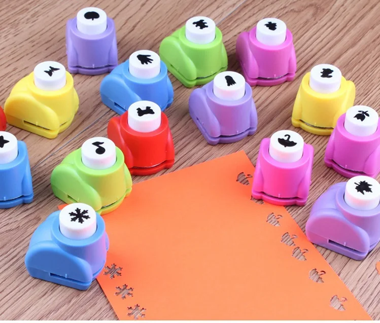 1 PCS Mini Printing Paper Hand Shaper Scrapbook Tags Cards Craft DIY Punch Cutter Tool Support 16 Styles | Дом и сад