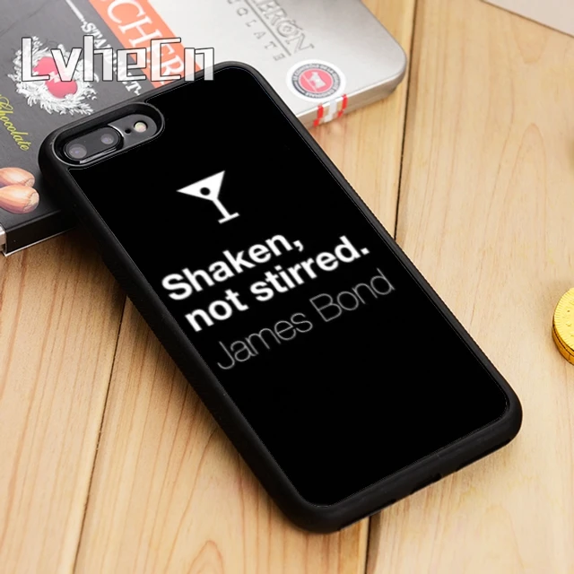 LvheCn тряски не мешался Джеймс Бонд чехол для телефона iPhone 5 6s 7 8 plus 11 12 Pro X XR XS max Samsung