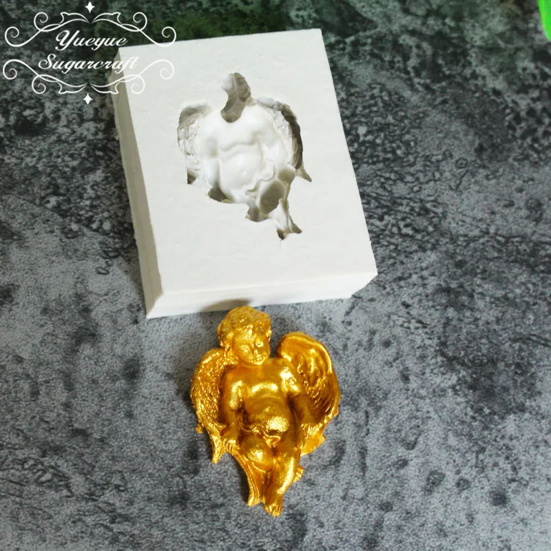Yueyue Sugarcraft спящий угол силиконовая форма помадка форма для украшения торта инструменты форма для шоколадной мастики