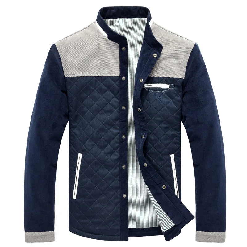 NEW 2019 Hot Sale Spring Autumn Men Casual Outwear Jacket Patchwork Coat Size M-3XL | Мужская одежда