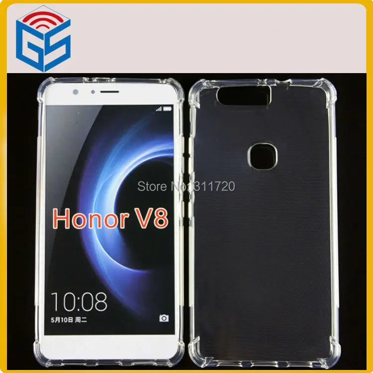 Прозрачный мягкий ТПУ чехол для Huawei Honor V8 knt-al10 knt-al20 телефона |