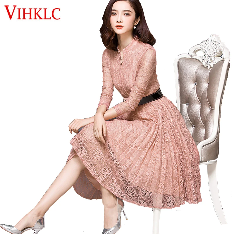 Vestidos высокое качество поступления 2016 г. Демисезонный модные перфорированные