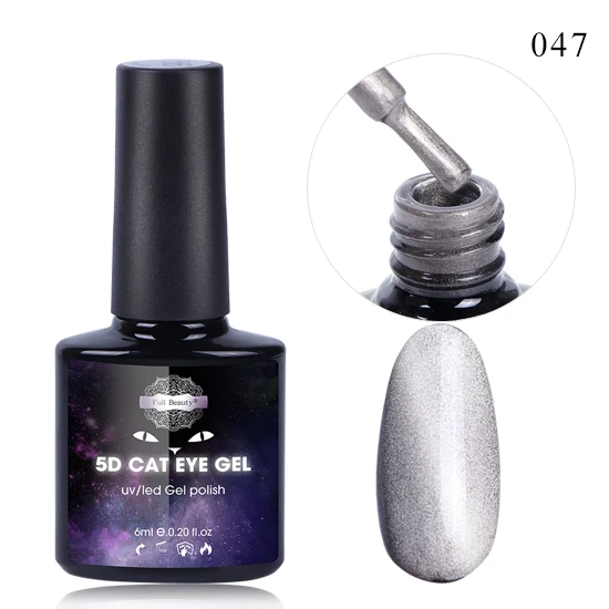 047 6 мл 5D Гель-лак для ногтей с эффектом «кошачий глаз» магнитный лак Soak Off Magic Starry Sky УФ Гель-лак для ногтей украшение TR723 - Цвет: 047