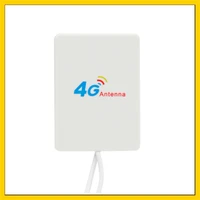 20pcs 3g 4g lte antenna external for huawei zte 4g lte router modem aerial with ts9 crc9 sma male connector 2m cable