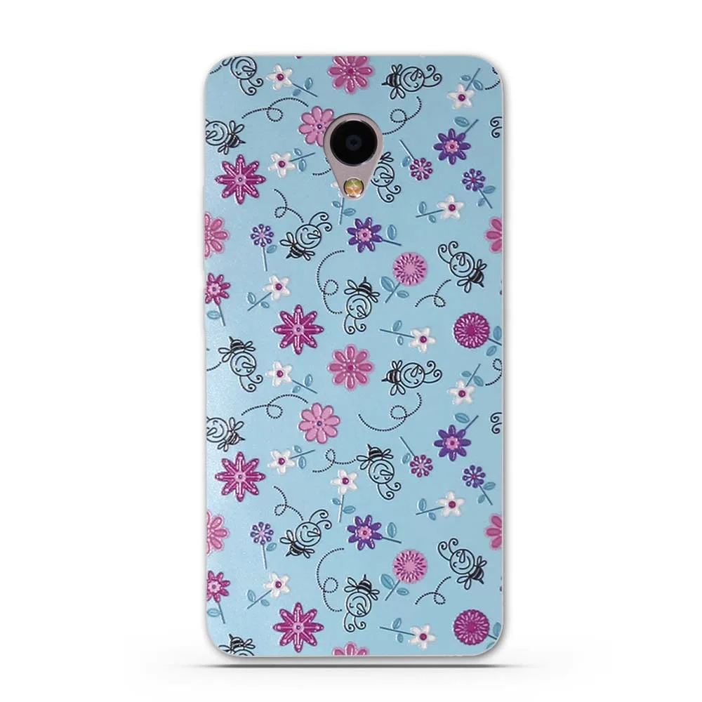 for Meizu M3E Case 5.5&quot Silicon Phone Shell Printed Soft TPU Back Cover For MEILAN M1E Carcasas miezu m3e Hoesjes | Мобильные