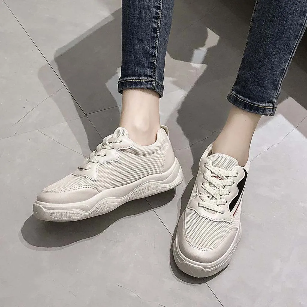 New Fashion Canvas Women Breathable Pure Color Sneakers Leisure Sports Shoeszapatos de mujer обувь женская sapato feminino | Обувь