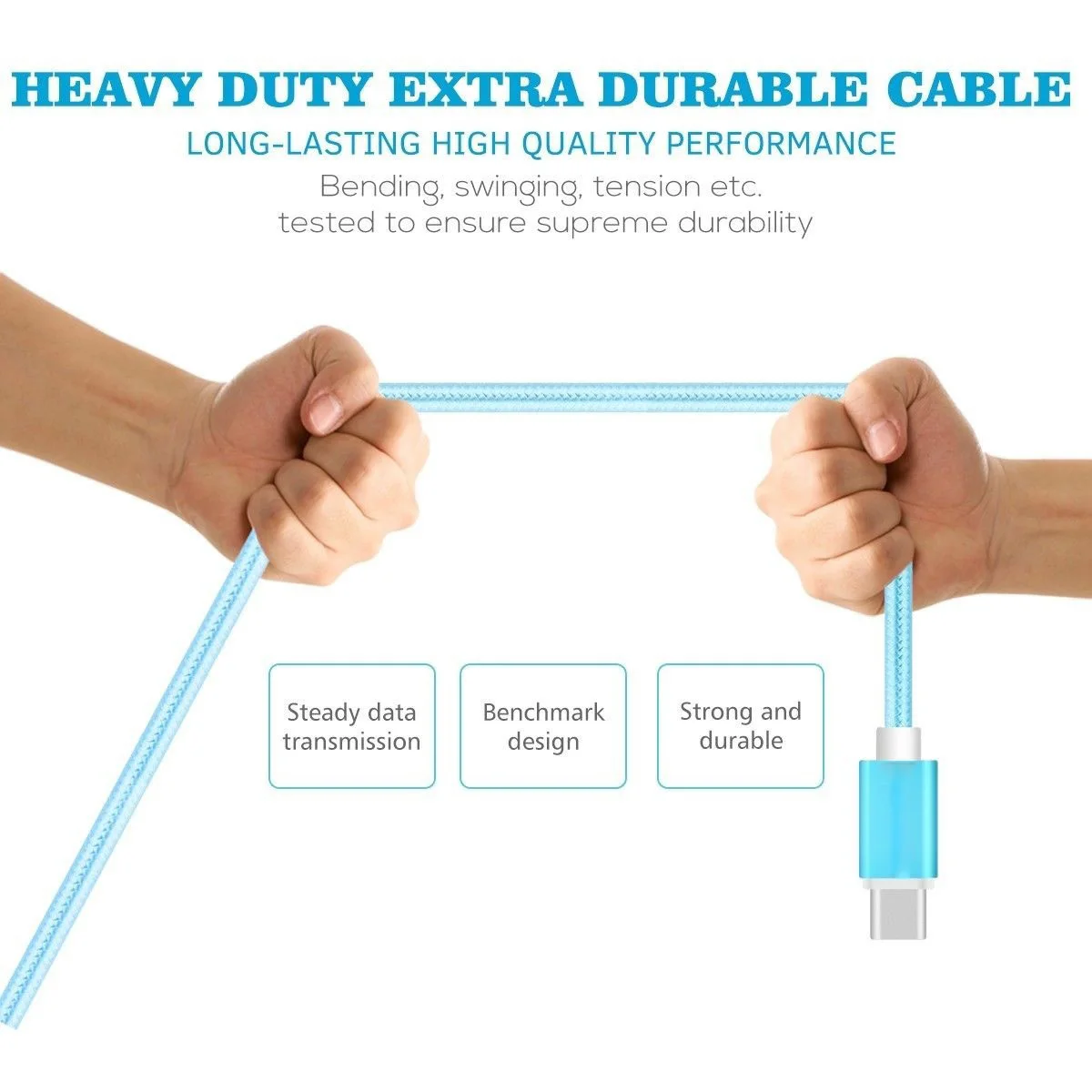 Кабель USB Type C 2.4A с быстрой зарядкой для смартфона Android синхронизация данных