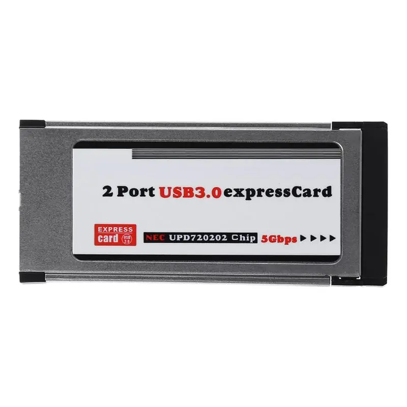 Новый 2 порта USB 3 0 Экспресс карта ExpressCard 34 мм/54 мм скрытый адаптер для