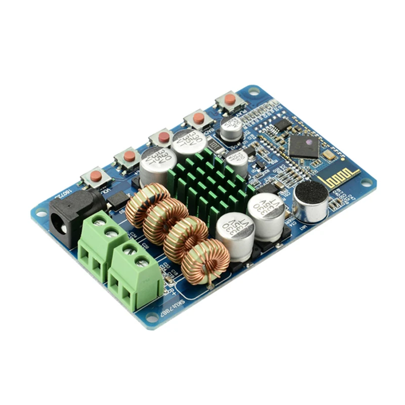 TPA3116 Bluetooth цифровой усилитель доска двухканальный 2X50 Вт Bluetooth 4,0 усилители приемников аудио стерео DIY с микрофоном