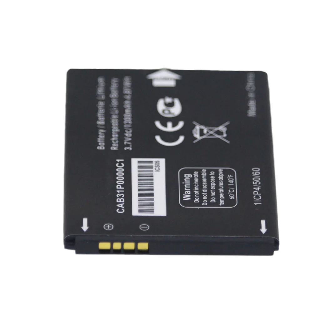 5 шт./лот CAB31P0000C1 батарея для Alcatel One Touch 918 OT 4012 4012A 4012X CAB31P0000C2 телефона|Аккумуляторы