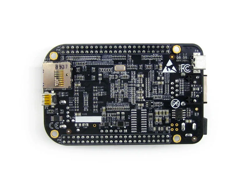 BB Black Rev C 1 ГГц ARM 512 МБ ОЗУ 4 Гб флэш-памяти Linux Android оценочная плата для BeagleBone |