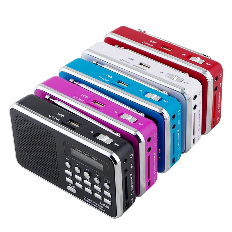 Цифровой fm-радиоприемник Radyo портативный медиаколонка MP3-плеер с поддержкой