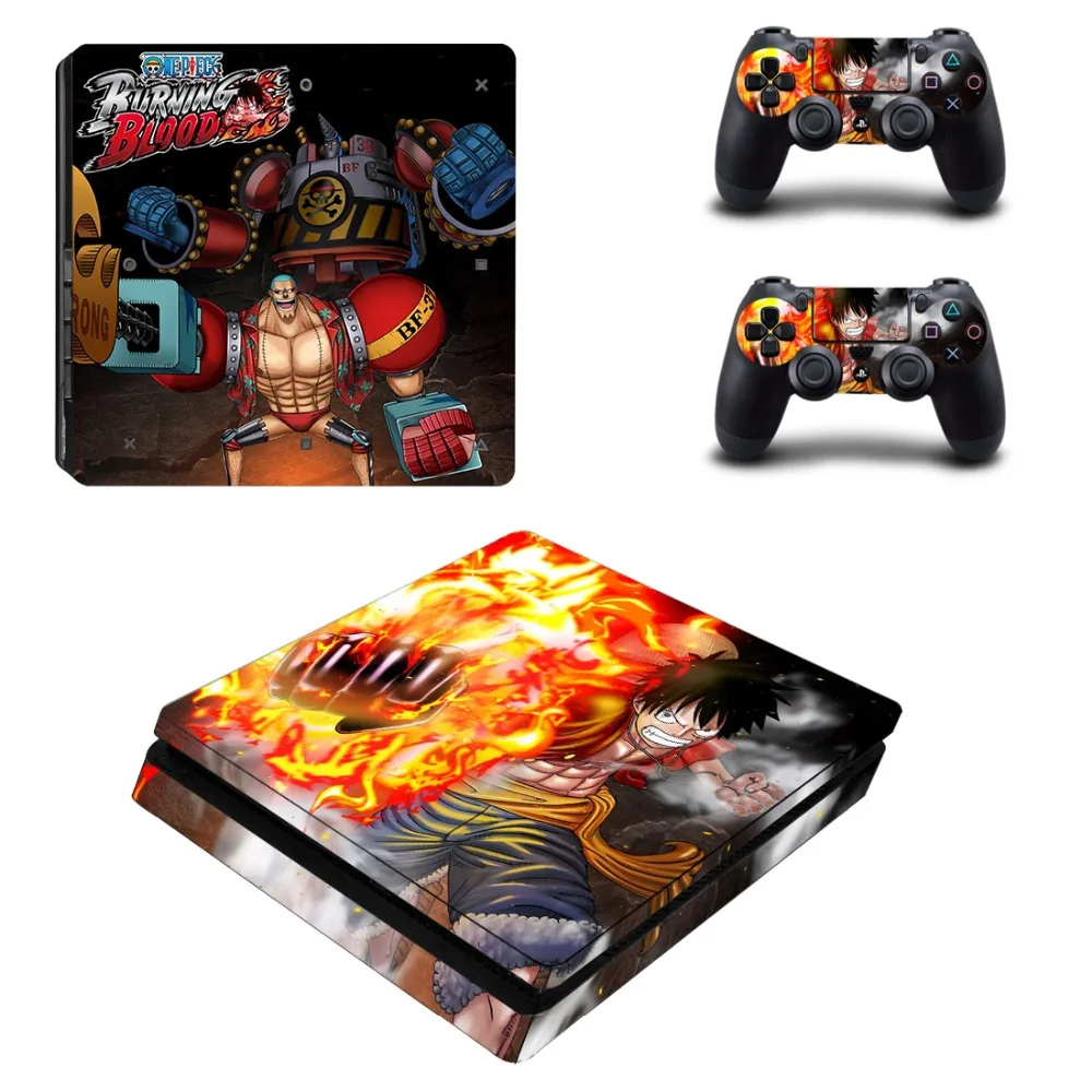 Аниме один кусок PS4 тонкий стикер кожи наклейка винил для Sony Playstation 4 консоль и 2