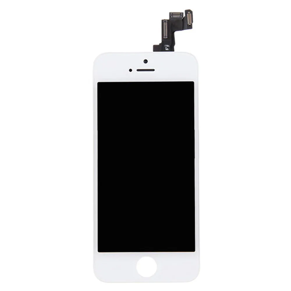 AAA для Iphone 5S ЖК-дисплей в сборе с сенсорным экраном комплекте домашней кнопкой и