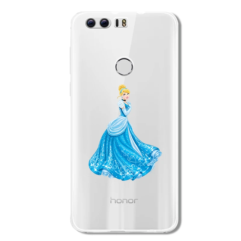 Cute Cartoon Ariel unicorn eeyore deer soft phone case for Huawei Honor 8 9 10 lite 6X 6A 7X P 20 2016 2017 P8 P9 P10 P20 Cover |