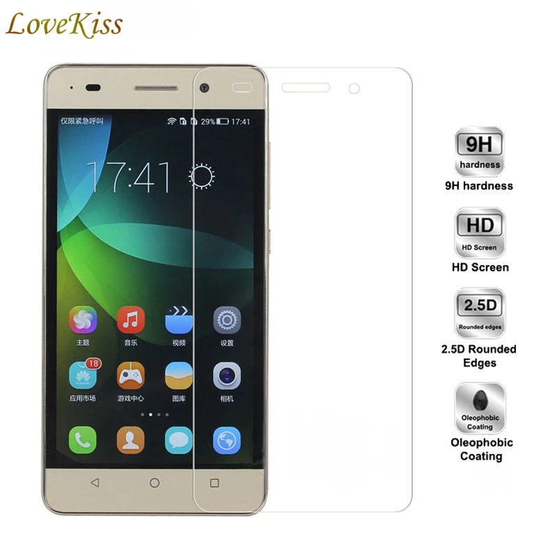 Закаленное стекло 9H для Huawei Honor 4C защитная пленка экрана honor Play CHM U01 TL00H защитный