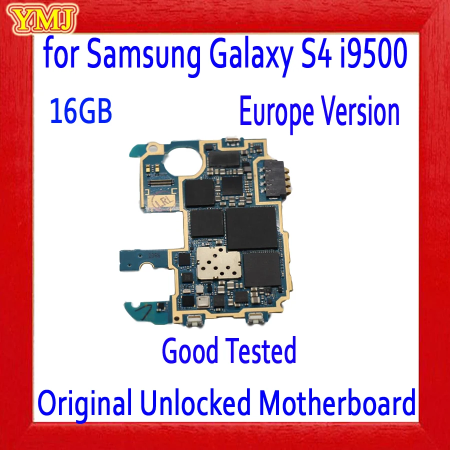 Оригинальная разблокированная материнская плата для Samsung Galaxy S4 i9500 16 ГБ i9505