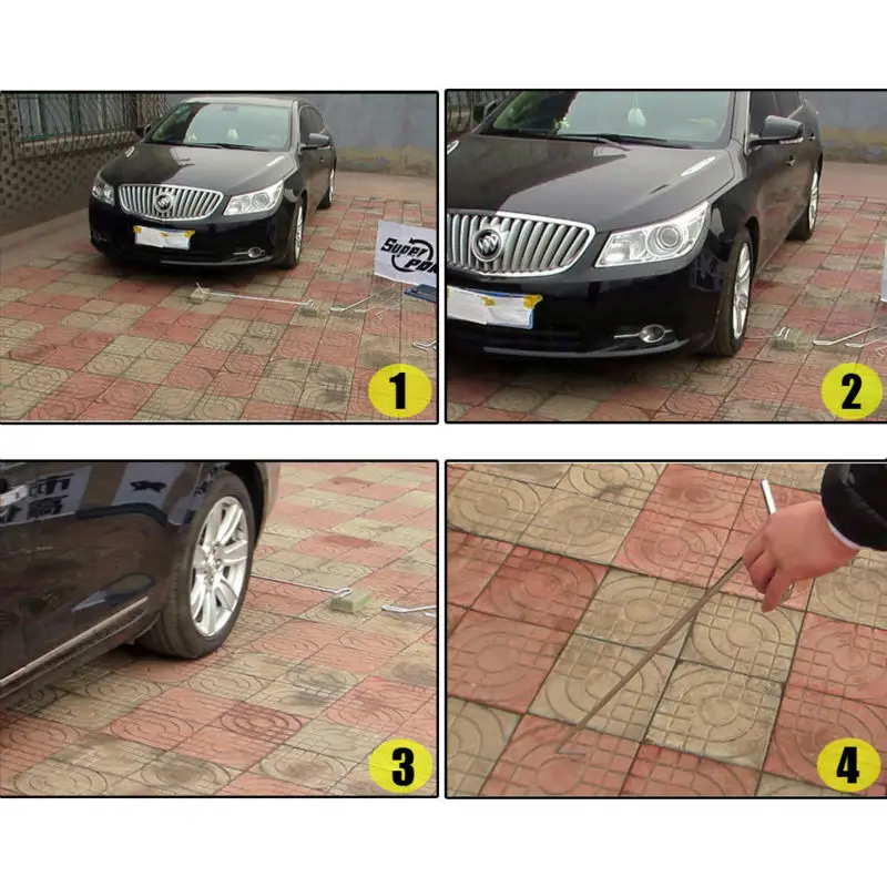 

13pcs PDR Rods Hooks Tools Car Dent Repair Tools kit PDR Paintless Dent Remove tools pump wedge tool set