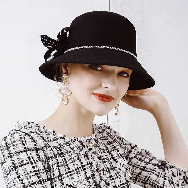 2019 зимние шляпы хорошего качества из австралийской шерсти с широкими полями