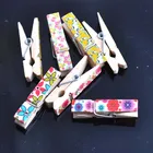 10 шт., Деревянные Прищепки для бижутерии, 35x10 мм