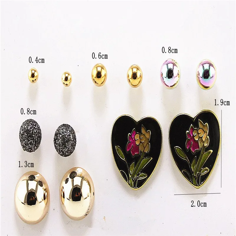 ENZE бесплатная доставка новые модные серьги цвет имитация жемчуга золотые