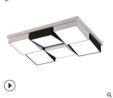 Современная Минималистичная Светодиодная потолочная лампа для спальни