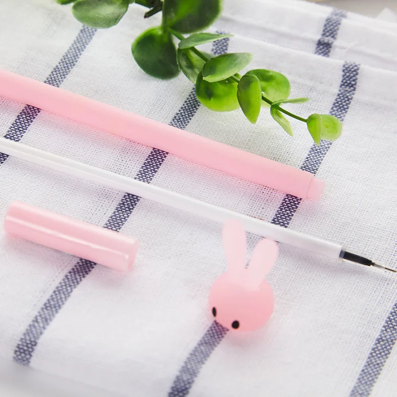Креативный милый набор Kawaii Кролик канцелярская Шариковая ручка для подписи