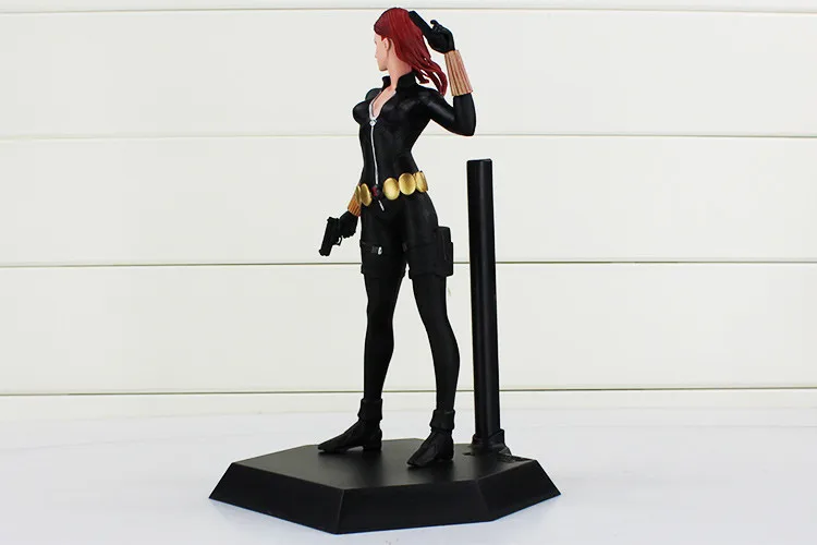 opp bag " 18 см Crazy Toys 2 Black Widow ПВХ фигурка Коллекция Модель игрушки - Цвет: opp bag
