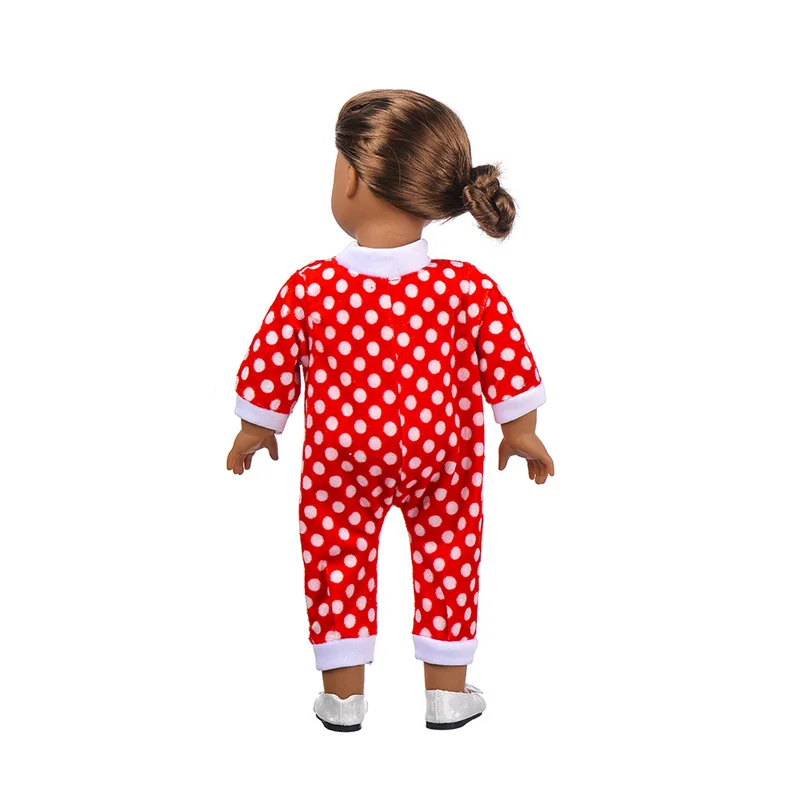 Лучший подарок для детей красный ручной работы 18 Дюймов American Girl Кукла одежда (без