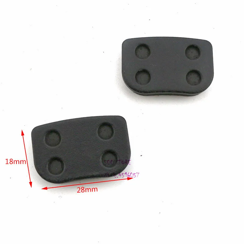 newest brake pads 2 Sets FRONT REAR DISK SHOES ATV QUAD DIRT BIKE MINI POCKET CHOPPER SUPER GAS SCOOTER free shipping | Автомобили и