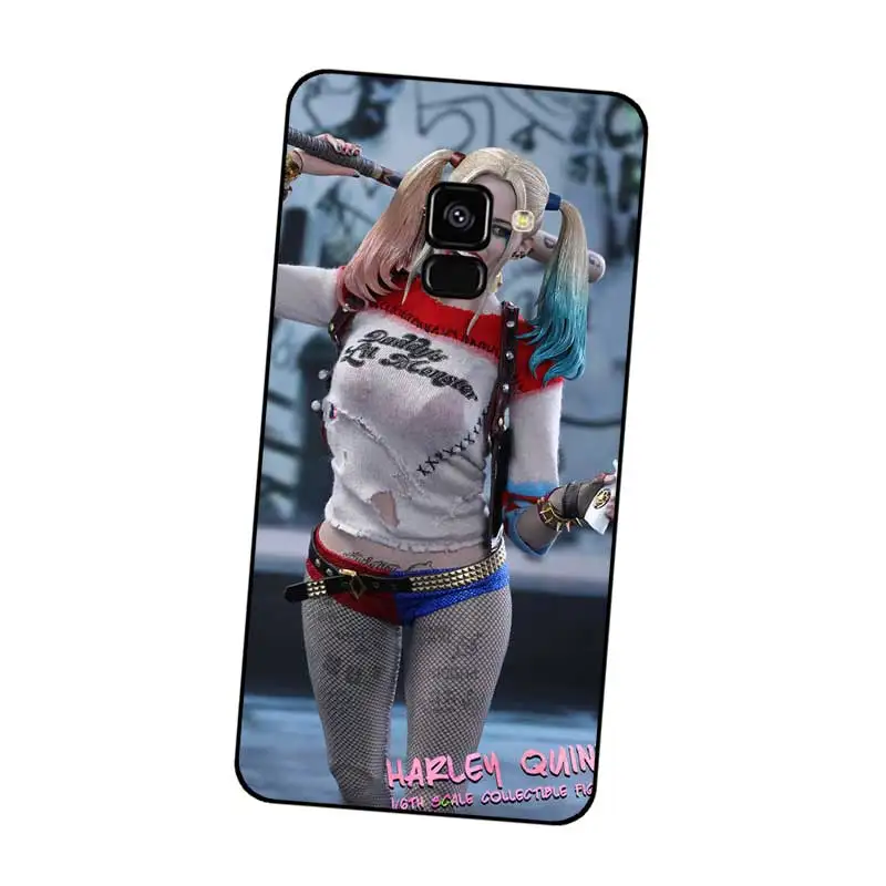 P080 Harley Quinn Black Silicone Case Cover For Samsung Galaxy J2 J3 J4 J5 J6 J7 J8 Pro Plus Prime 2018 2017 |