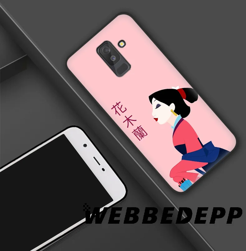 WEBBEDEPP мультфильм Мулан Мягкий ТПУ силиконовый чехол для Samsung Galaxy S10 S10e S9 S8 Plus S7 S6 Edge